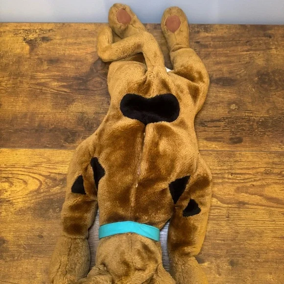 Scooby Doo Cartoon Network 2000 Jumbo Talking Plush Play By Play Flat Laying‎ - Picture 3 of 11